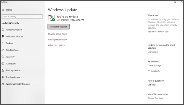 How to Update Windows 10 – IT Centre